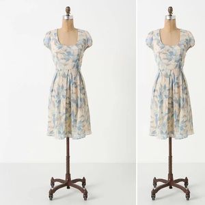 Anthropologie Moulinette Soeurs Cream Dress Sz 4 Retails $128